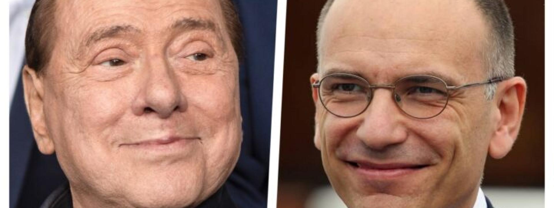 Redditi, Berlusconi e Letta i 