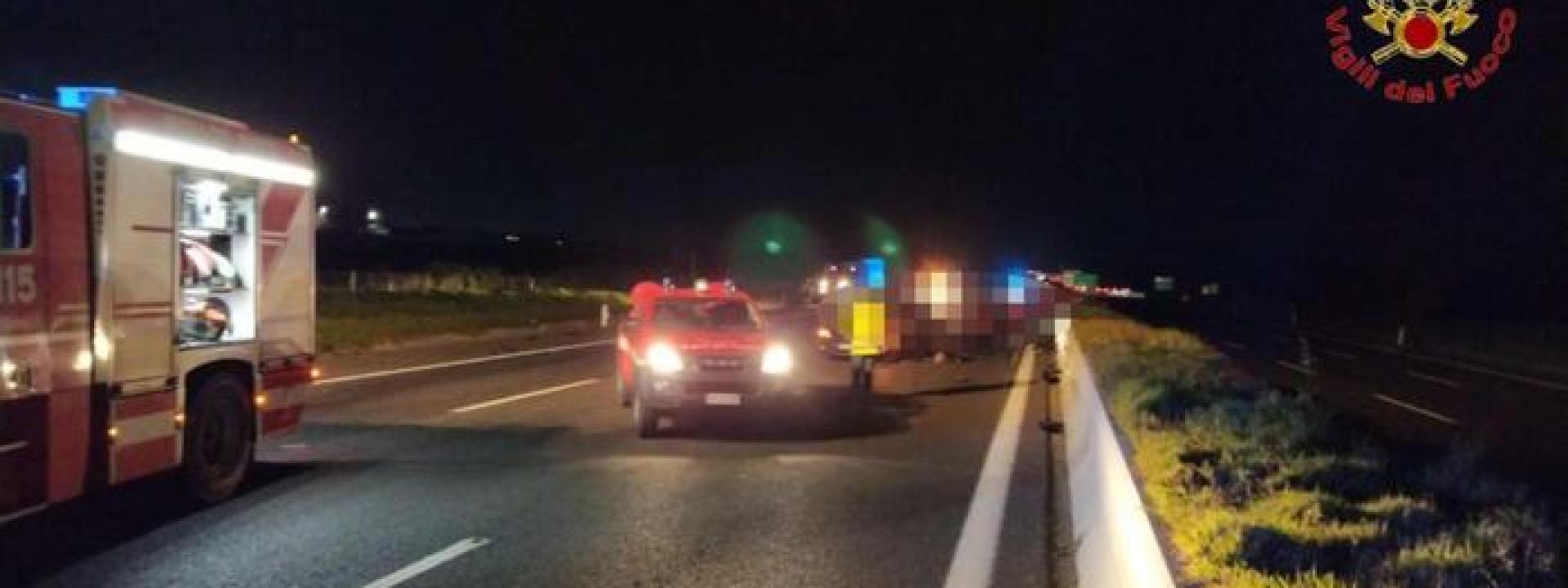 Strage in autostrada: a causarla un 67enne che ha viaggiato per 8 km contromano