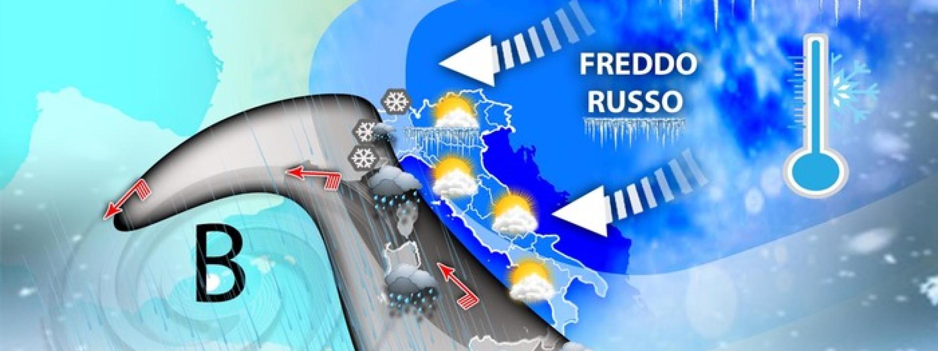 Meteo, temperature in calo nel weekend con scarse precipitazioni