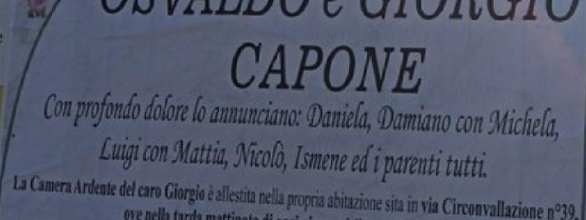 Un destino atroce: Osvaldo e Giorgio, padre e figlio, muoiono lo stesso giorno