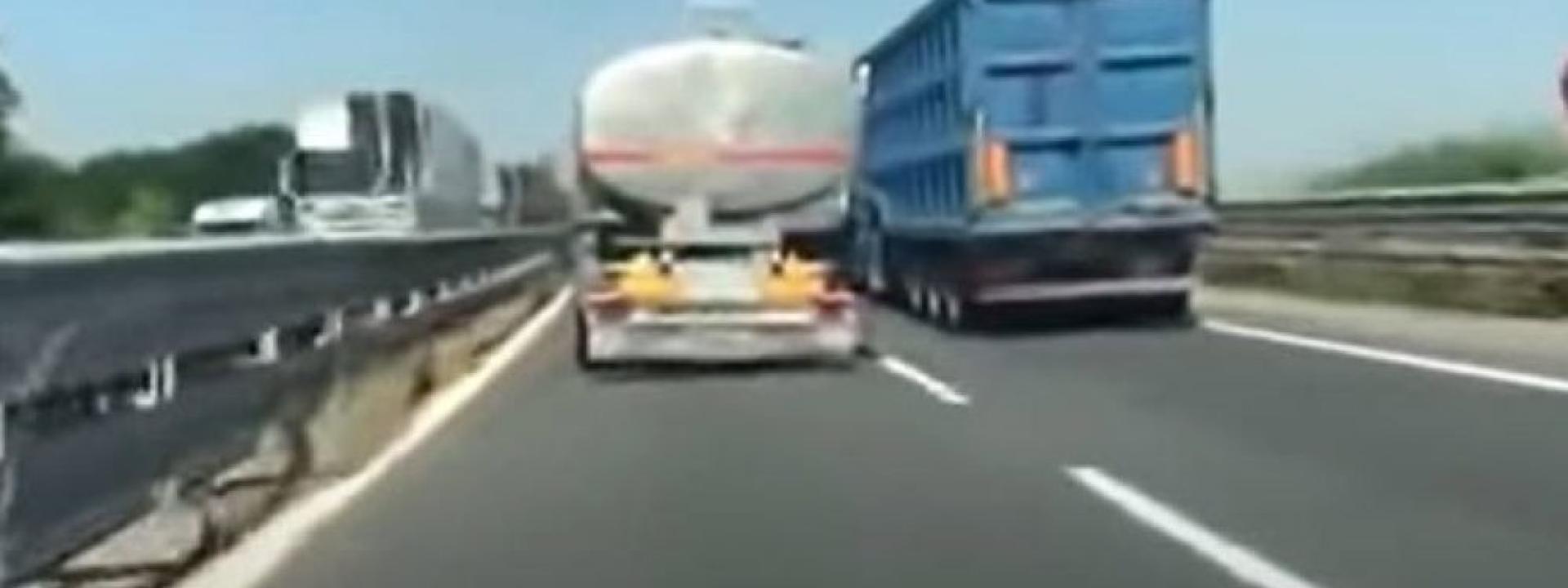 Marche - Paura in superstrada: fermato un 50enne completamente ubriaco alla guida di un tir