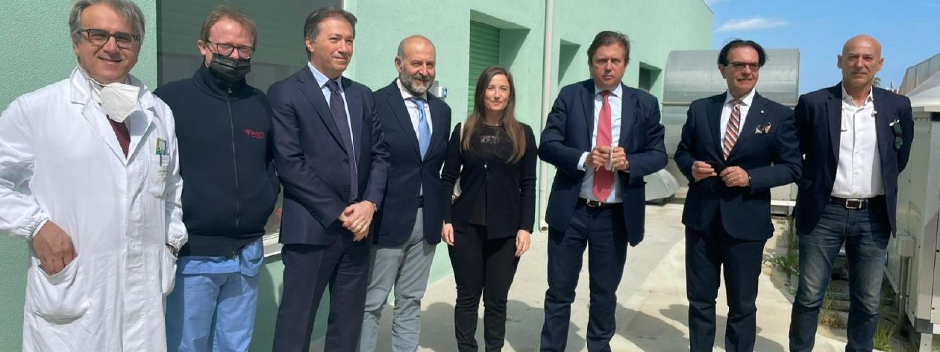 Marche - Sileri in visita all'ospedale di San Benedetto, il sen. Fede: 