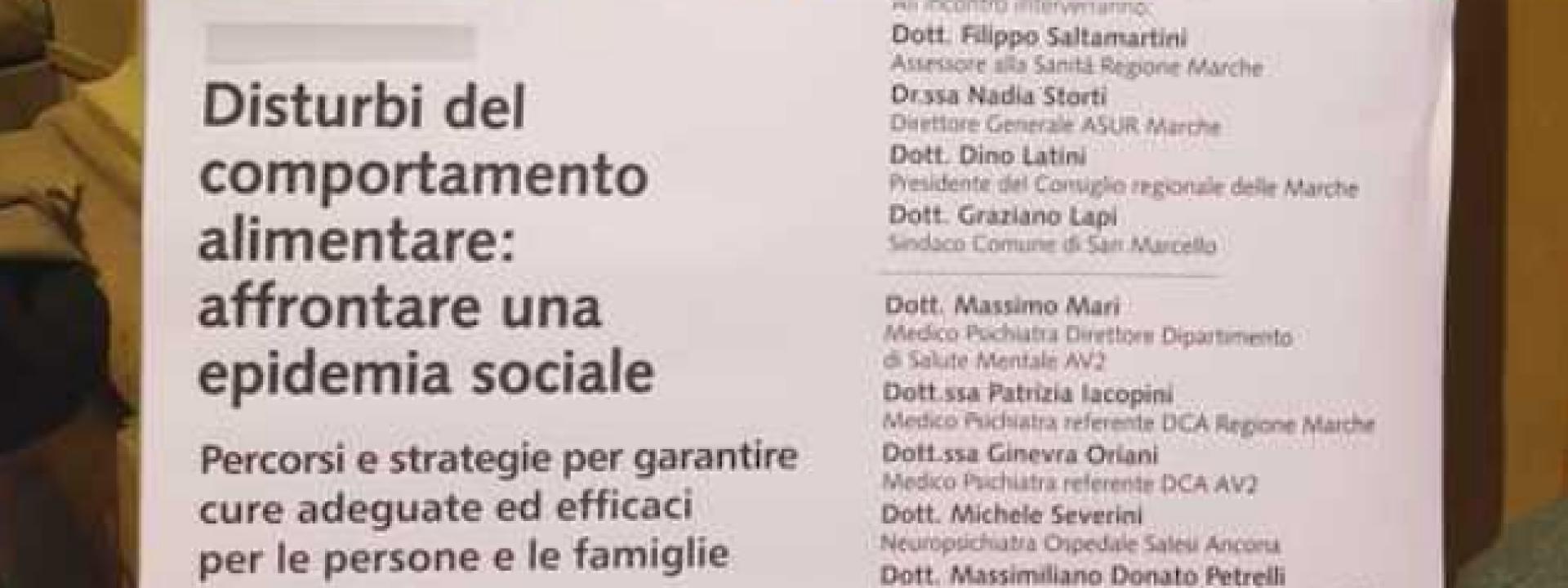 Marche - Aperta la prima residenza per la cura dei disturbi alimentari