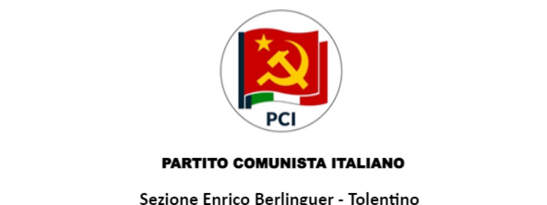 Marche - Tolentino, il Pci: 