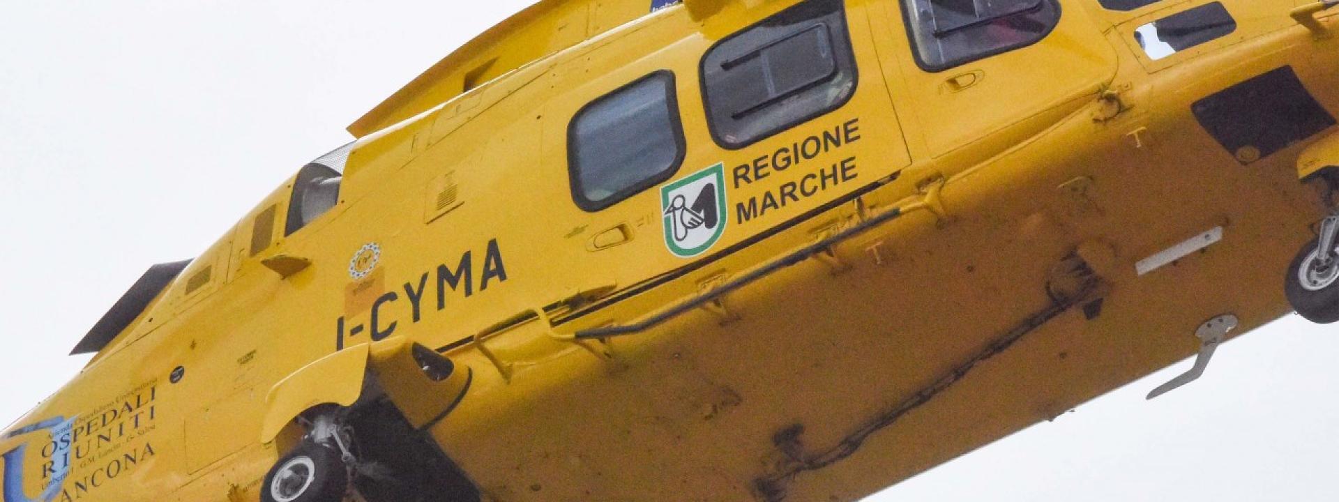 Marche - Tremendo incidente in moto: 32enne grave a Torrette