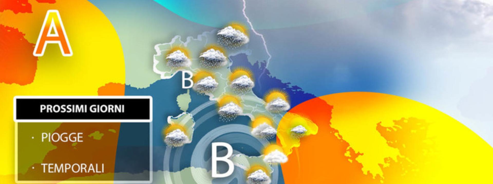 Meteo, in arrivo una nuova ondata di maltempo