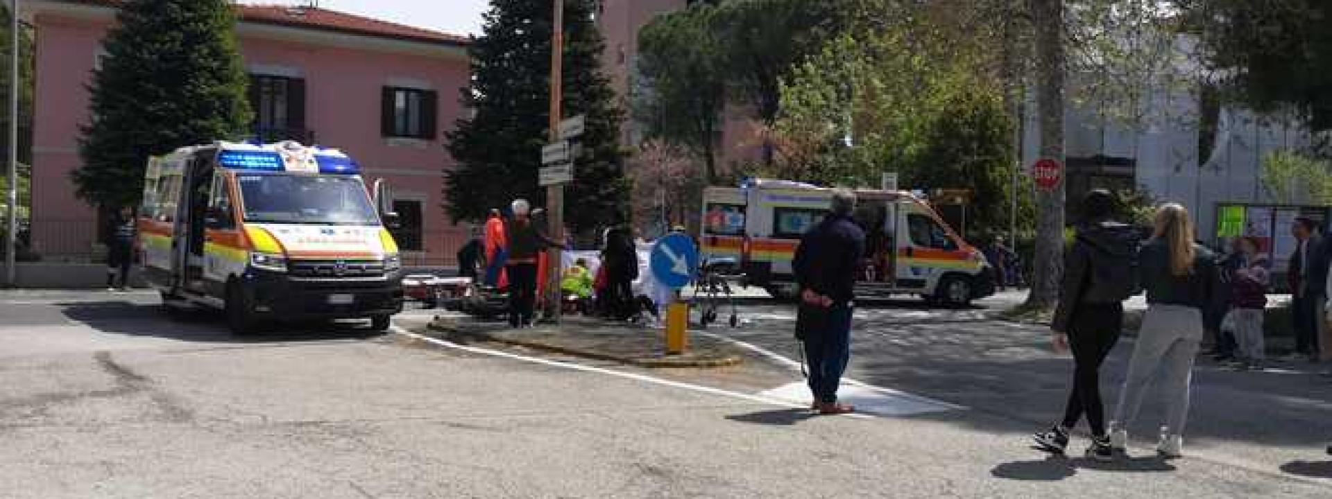 Marche - Scontro fra una bici e una moto: gravissimo un uomo