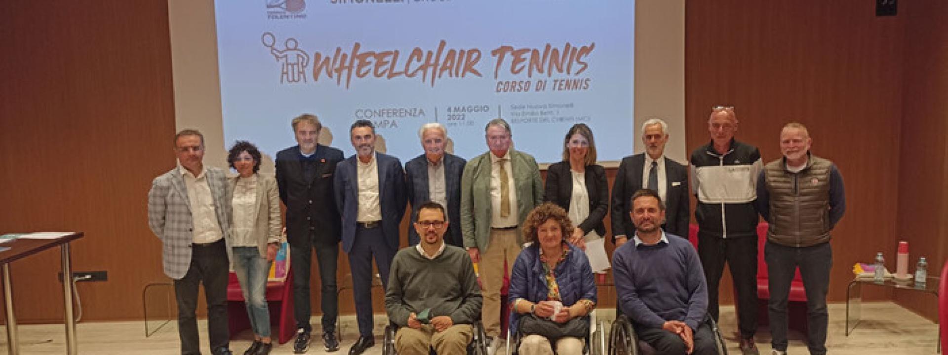 Marche - A Tolentino arriva il wheelchair tennis per gli atleti su sedia a rotelle