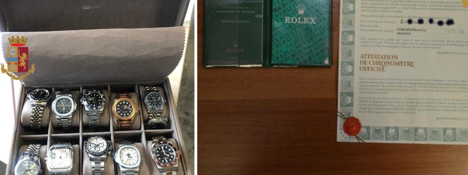 Marche - Ruba le fedi dei genitori e le rivende al Compro Oro: nell'indagine spuntano fuori anche falsi Rolex