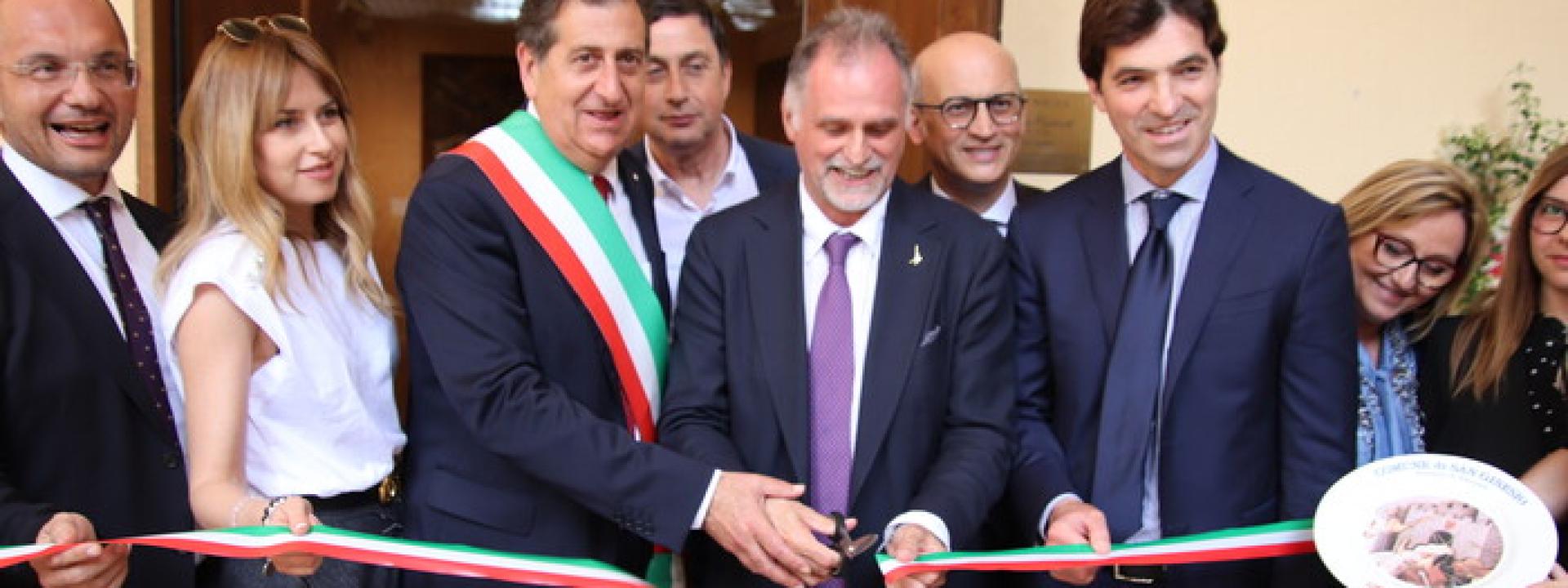 Marche - Il turismo punta sui piccoli borghi: il ministro Garavaglia a San Ginesio