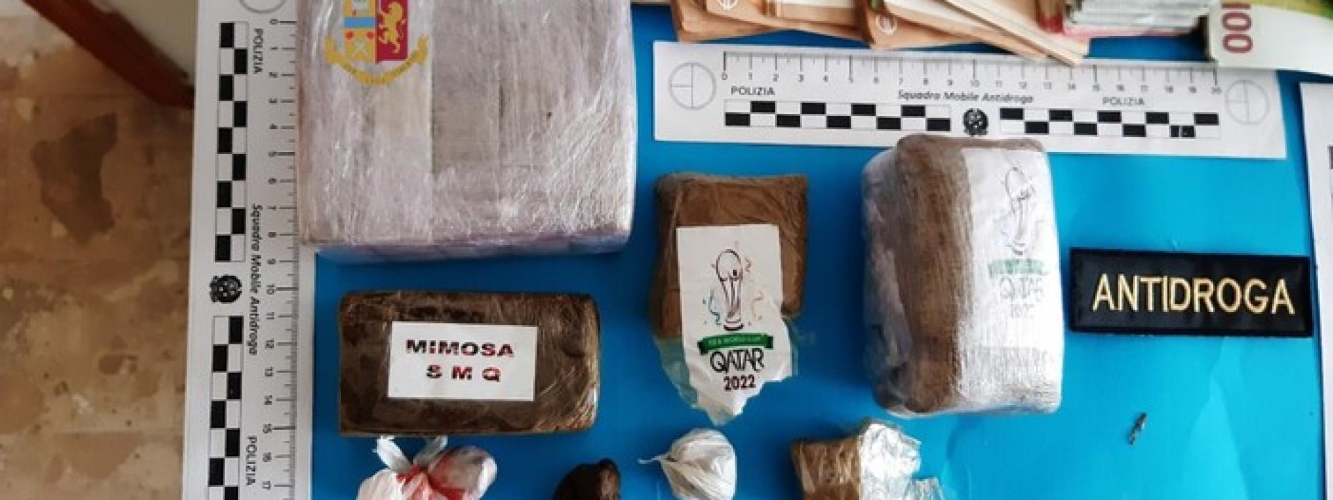 Marche - Nascondeva un chilo di droga nella stanza di un B&B: 19enne in manette