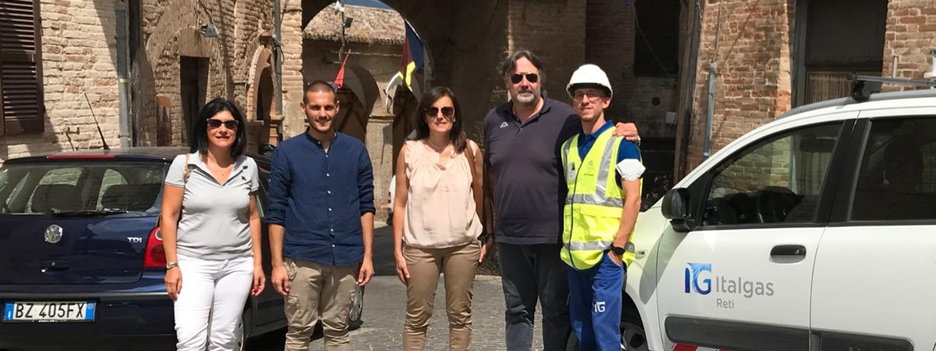 Marche - Italgas porta Picarro a Sarnano, tecnologia all’avanguardia per il controllo delle reti del gas