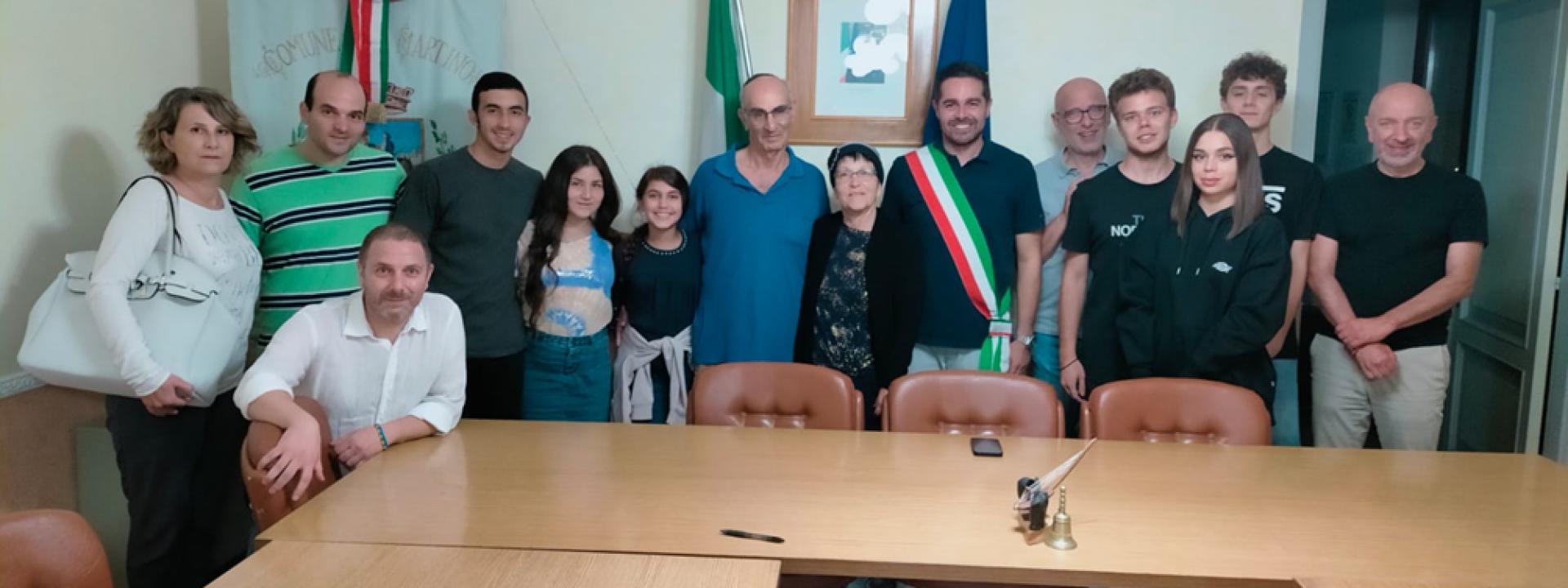 Marche - La famiglia ebrea Volterra torna a Monte San Martino