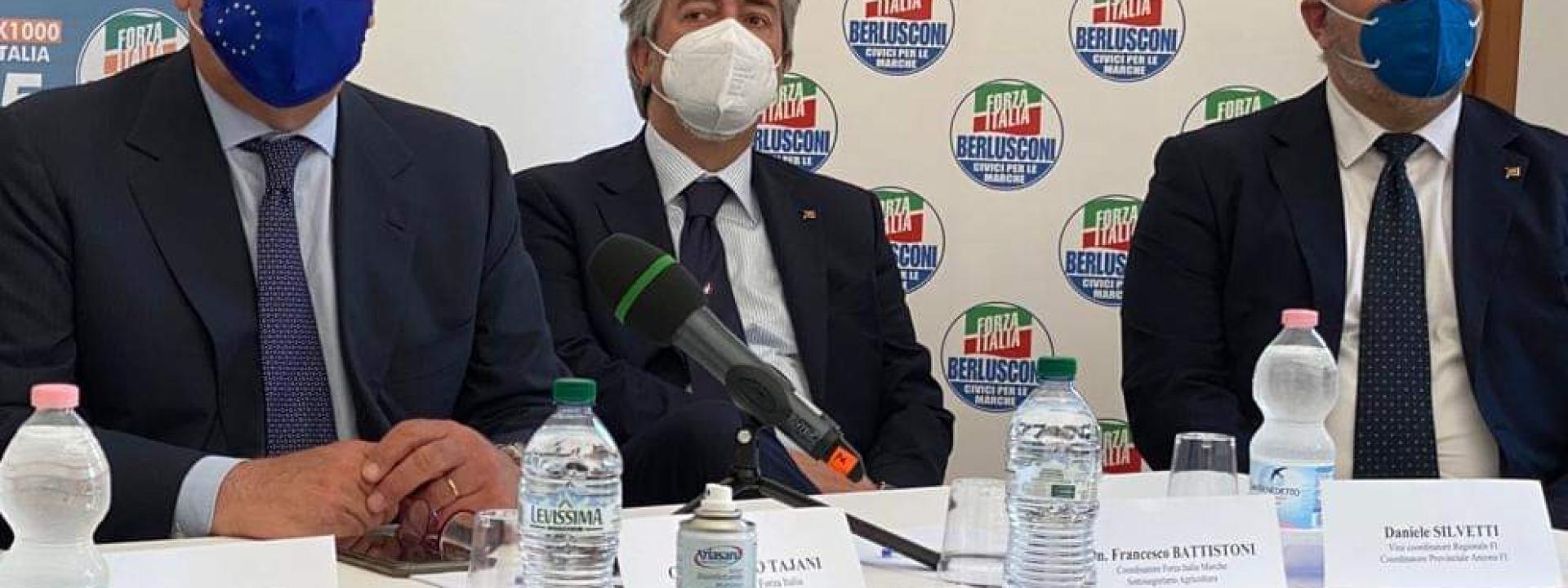 Marche - Al via in provincia di Macerata il tour elettorale di Forza Italia