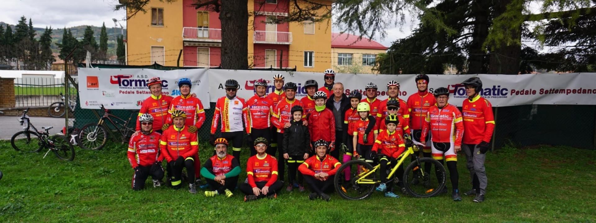 Marche - Una festa la giornata sociale dell’Asd Tormatic Pedale Settempedano