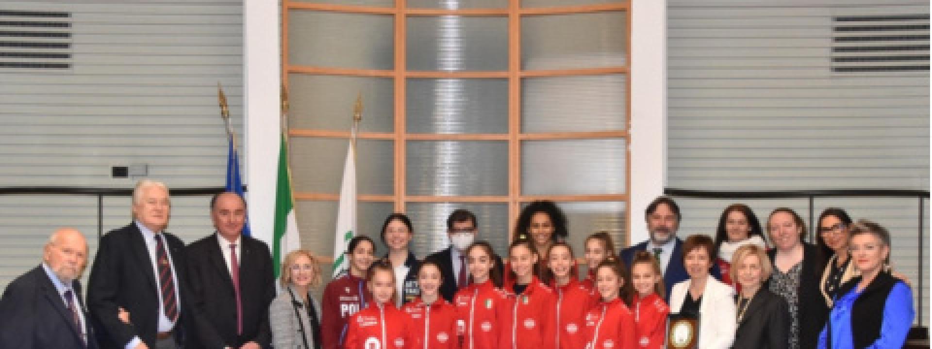 Marche - Fabriano capitale mondiale della ritmica: cerimonia in Regione