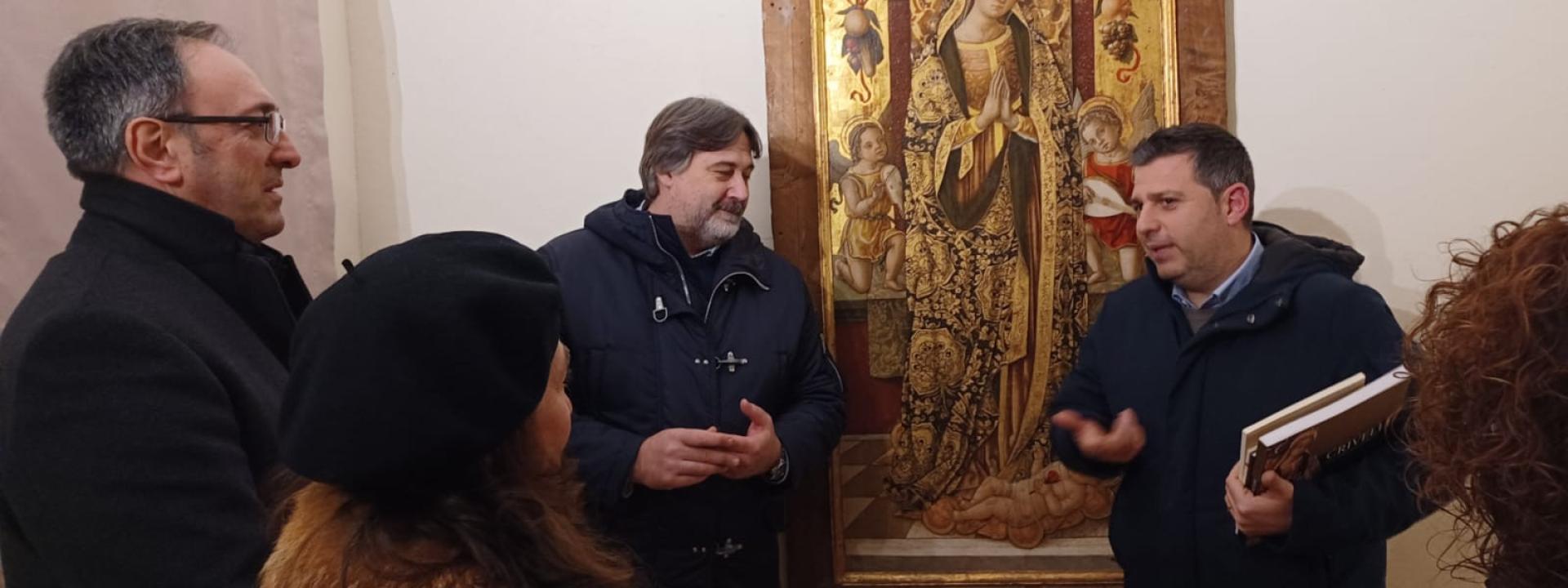 Marche - Sarnano itinerario meraviglioso: conferenza di Delpriori dedicata alla Madonna del Crivelli