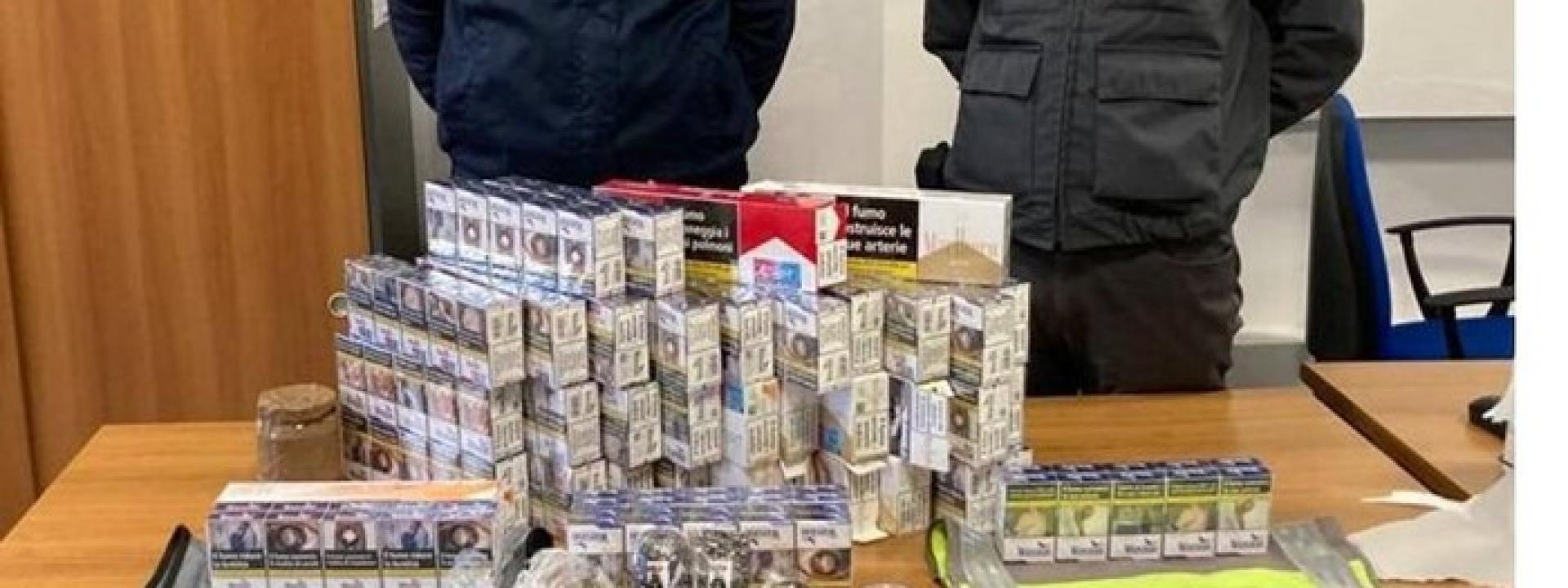 Marche - Sbarca con addosso droga e 8 kg di sigarette di contrabbando: arrestato