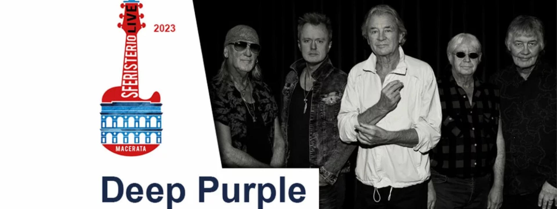 Marche - I Deep Purple il 29 giugno allo Sferisterio di Macerata