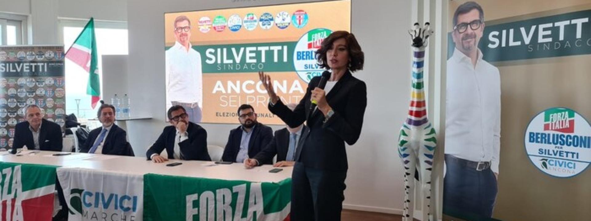 Marche - La ministra Bernini ad Ancona: 