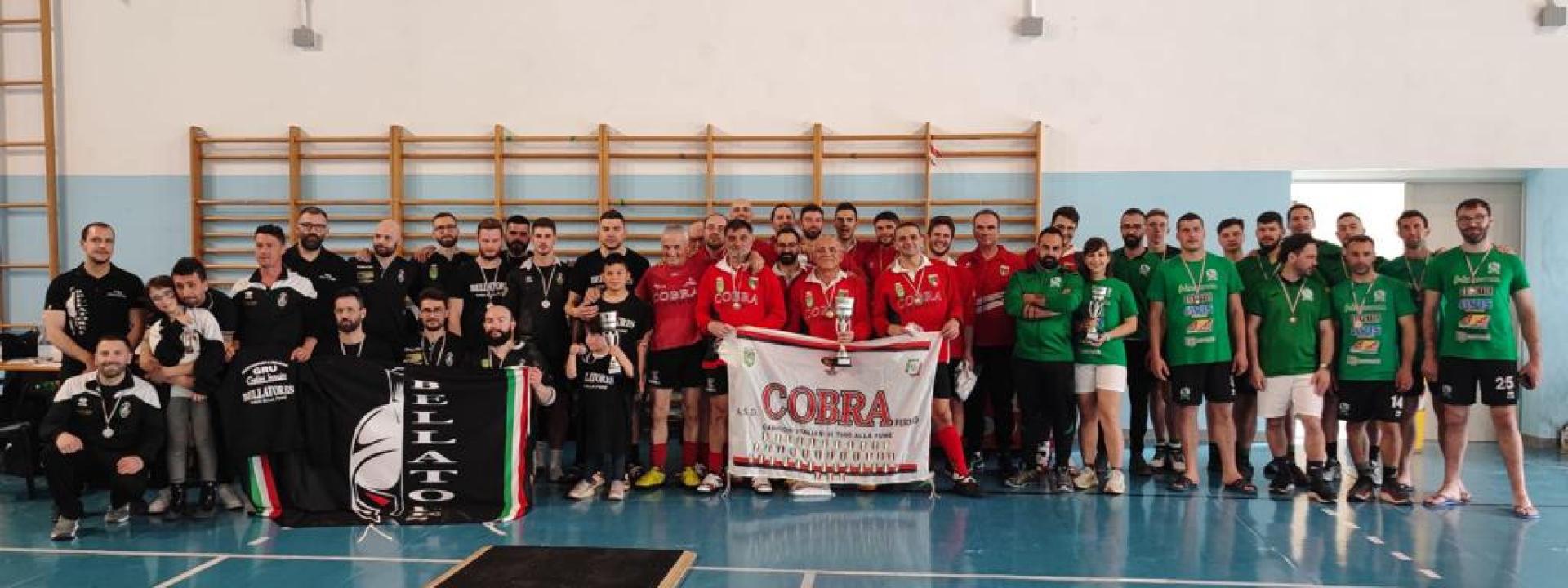 Marche - L'Asd Cobra di Fermo si diploma Campione d'Italia nel tiro alla fune indoor