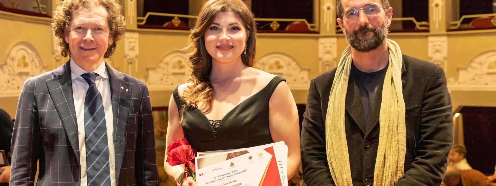 Marche - Montecosaro: i premiati del 13° Concorso Lirico Internazionale Anita Cerquetti