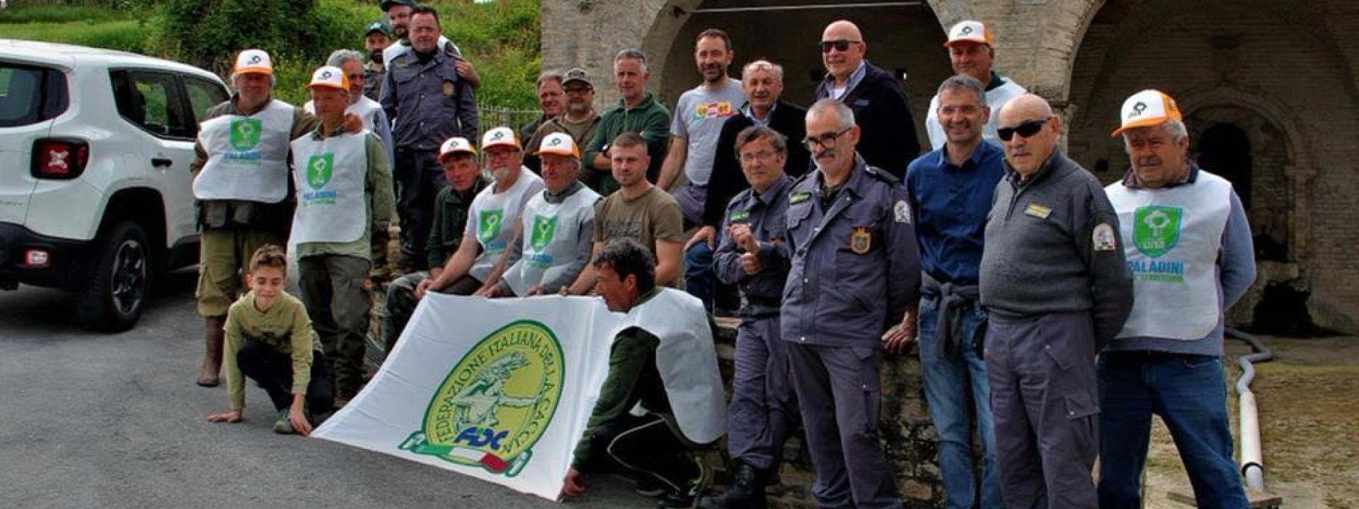 Marche - Federcaccia collabora alla pulizia delle fonti rurali a Montelupone