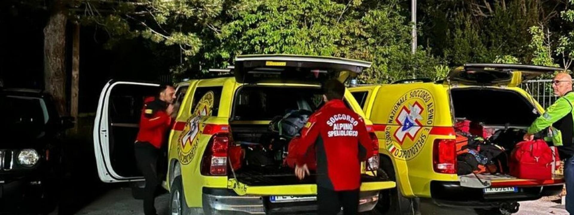 Marche - Anziano scomparso da Pieve Torina salvato dal Soccorso Alpino