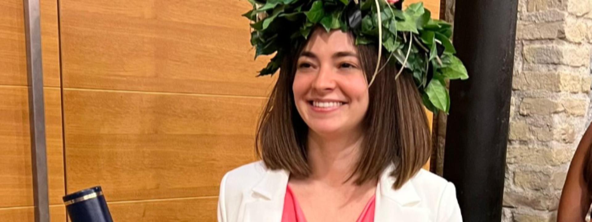 Marche - Festa grossa per la laurea di Elena De Pietri