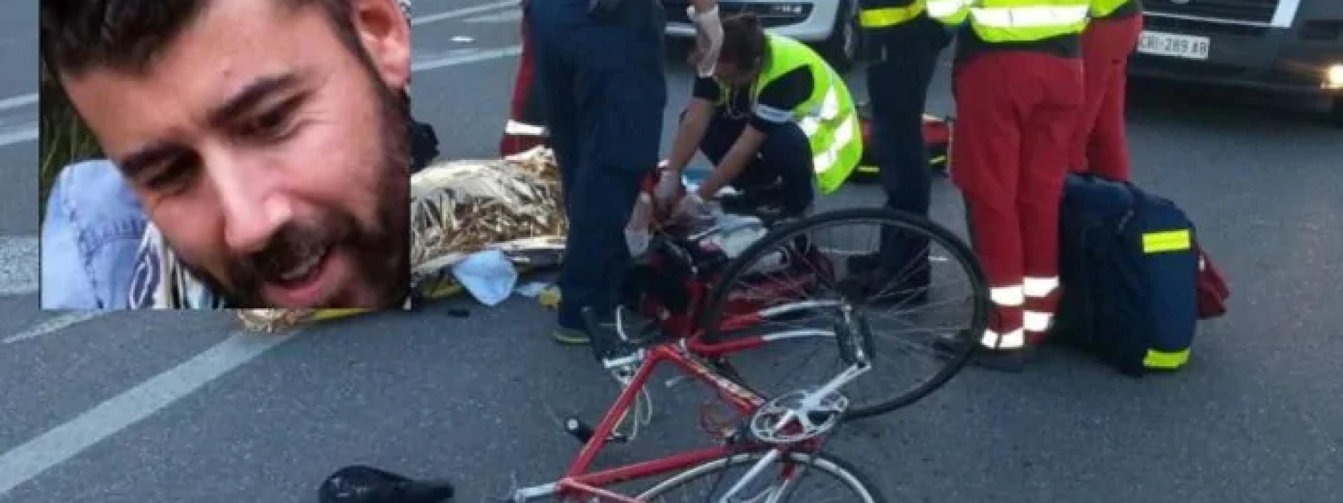 Marche - Papà di due bambini stramazza al suolo e muore dopo una passeggiata in bici