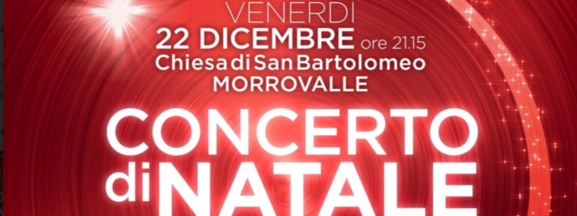 Marche - Venerdì a Morrovalle il Concerto di Natale