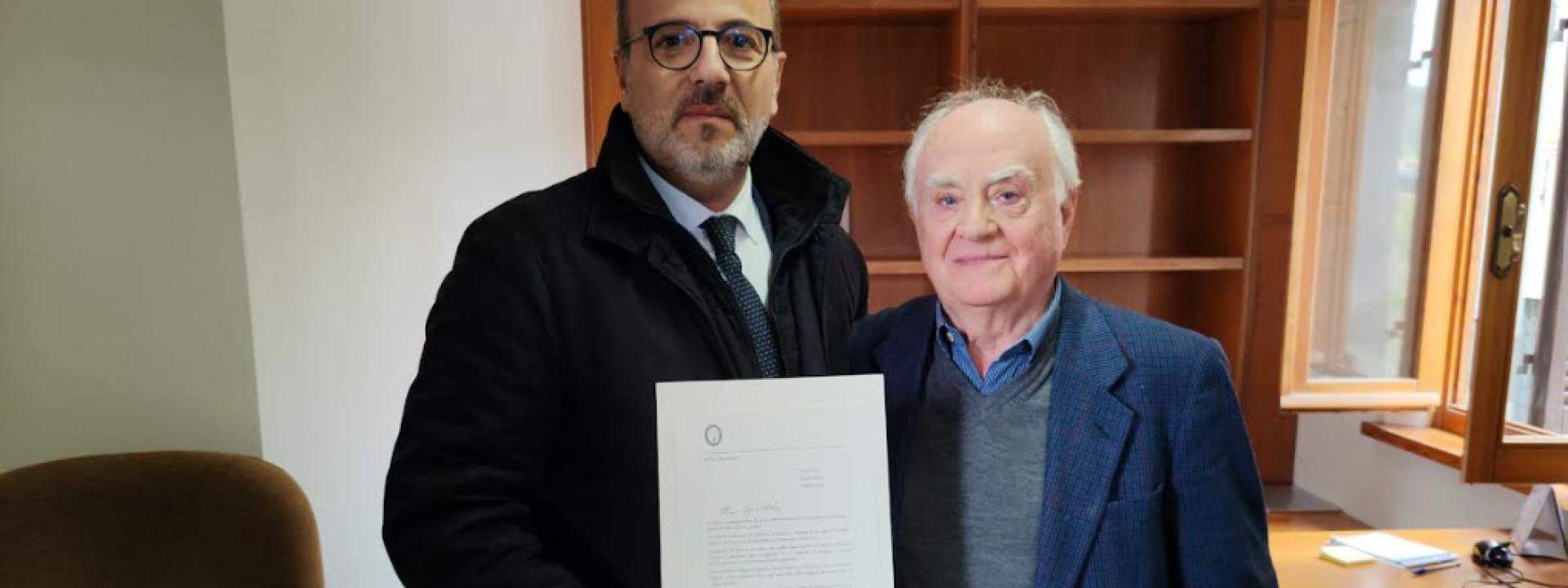 Marche - Sarnano, l'attività di Ubaldo Mattei compie 60 anni: il plauso della Regione