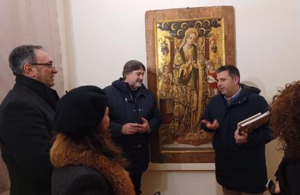 Marche - Sarnano itinerario meraviglioso: conferenza di Delpriori dedicata alla Madonna del Crivelli