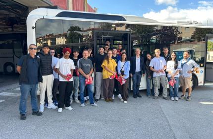 Marche - Mobilità sostenibile, Contram apre le porte agli studenti dell’Ipsia di Camerino