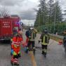 Marche - Incidente tra camion: due feriti e disagi alla circolazione